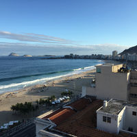 部屋のベランダから