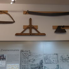 木組みの家に関する展示