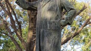 科学館の前あたり