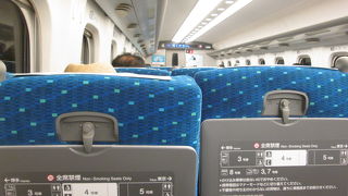 自分の足元のスペースが狭くなりました