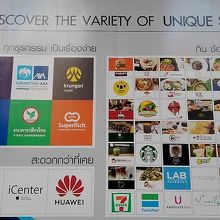 このようなお店が入っています