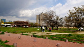 普通の公園になっていた　もうすこし案内板が欲しい