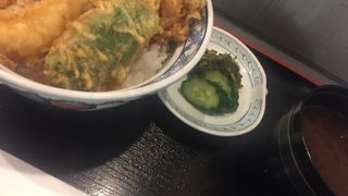 気軽な天丼