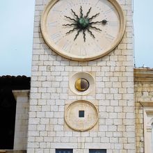 市庁舎時計塔の文字盤