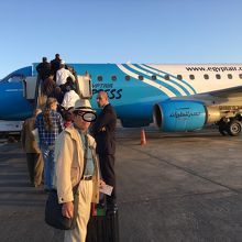 ルクソールへの国内線でも利用