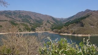 わたらせ街道の湖