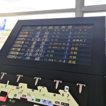 この日は欠航も