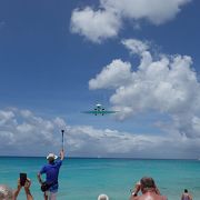 海も飛行機も楽しめました