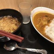 お蕎麦×白飯で食べるインド（？）カレー