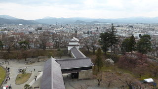 展望台から眺めました