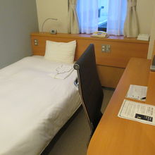 せまいですが、寝るだけなら十分です