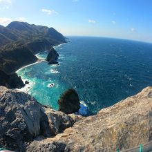 烏帽子山の山頂から