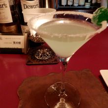 カクテル「湿原　霧氷」