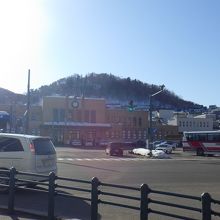 中央通りから小樽駅