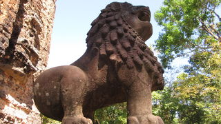 コンポントムに泊まり，のんびりと遺跡を散策したい