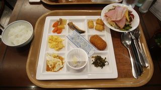 美味しい朝食ブッフェ