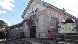 現在の長良川鉄道の美濃市駅の近くにあります。