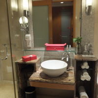 シャワーブースが独立しています