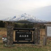 利尻島周回道路沿いです