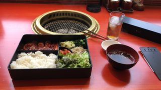 ランチがお得です。