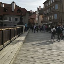 木造の橋
