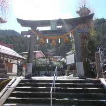 鳥居の様子です。