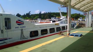 黒島～石垣島間、石垣島～上原港、石垣島～小浜島間に乗船した