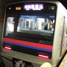 京成線の電車