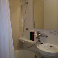 トイレとバスルームは一体ですが、清潔でした