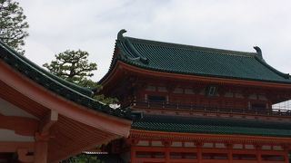 新緑の平安神宮もいいですね