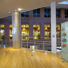 左手には「図書資料室」