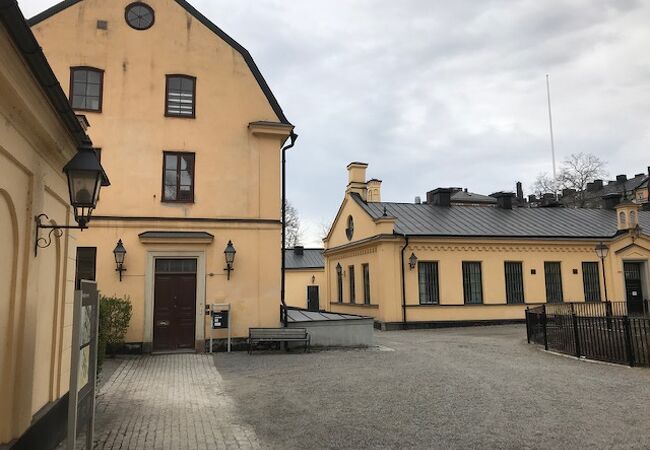 ストックホルムの市庁舎近く