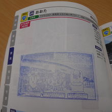 道の駅のスタンプ