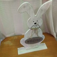 白兎がお出迎え