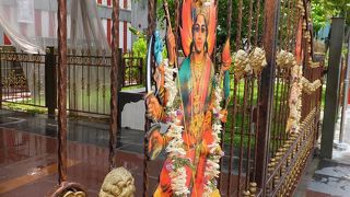 リトルインディアの中心の寺院