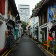 まだ朝早いのでお客さんは少ないです。