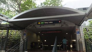 ティオン・バルの市場へはちょっと遠い。