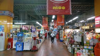 少し寂しい商業施設