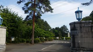 とても広い霊園です