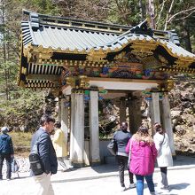 手水車も東照宮と同じですが未完成にはなっていません