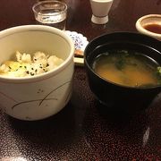 栗ごはんも美味しいそんなお店ですね。