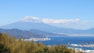 遠景の富士山は最高！