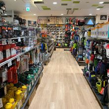 小物も豊富な品揃え