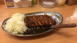 ロースカツカレー中盛！