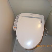 トイレはシャワートイレ。