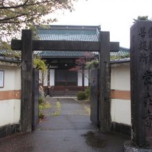 入り口の様子です。