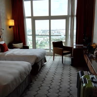 広いお部屋でした。