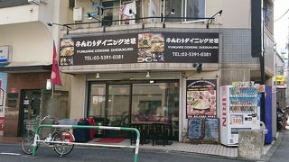 カレーランチがリーズナブル。