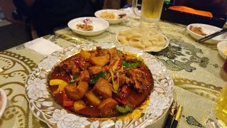 珍しいウイグル料理のお店