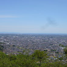 奥の展望台からの絶景です